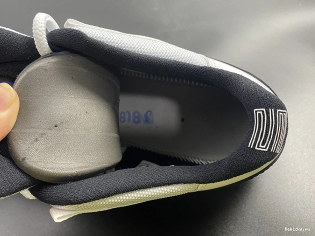 Rep BK mens black  white jordan retro low air 528895-153 